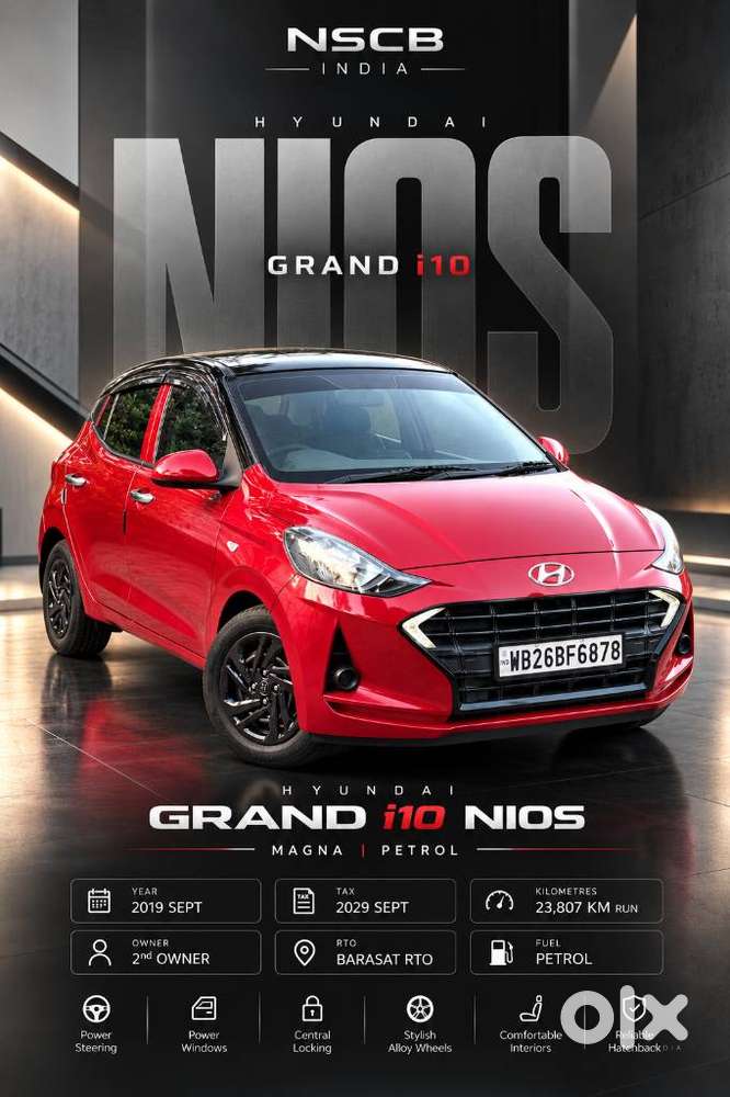 Hyundai Grand I10 Nios Magna, 2019, Petrol