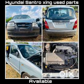 Hyundai santro car spare deals parts price list