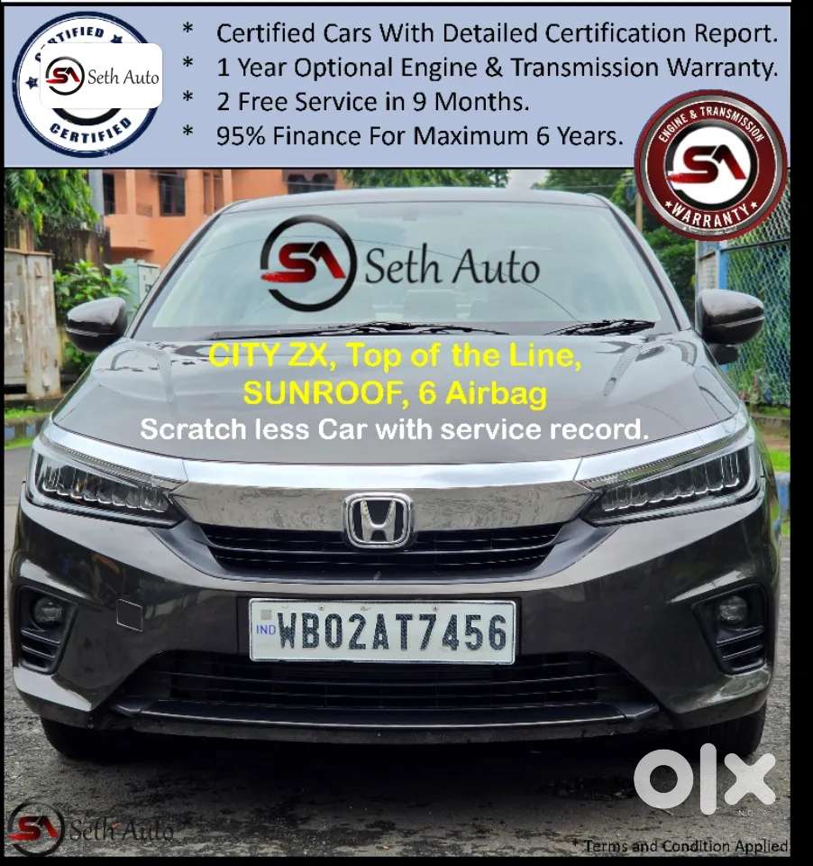 Honda City 1.5 Zx I-vtec Mt, 2023, Petrol