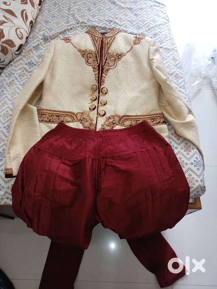 Sherwani with Pheta and Jodhpuri
