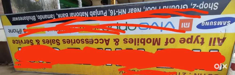 Shop Advertising Board / Sign Board for Business--Ready for use