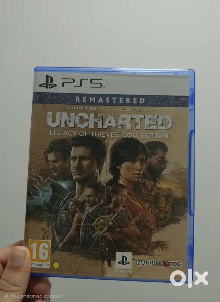 PS5 Uncharted Legacy of Thieves Collection &ndash; Original Disc