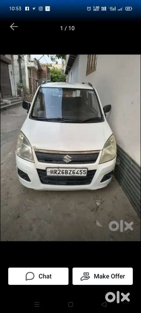 Maruti Suzuki Wagon R 2013 Cng & Hybrids 102000 Km Driven