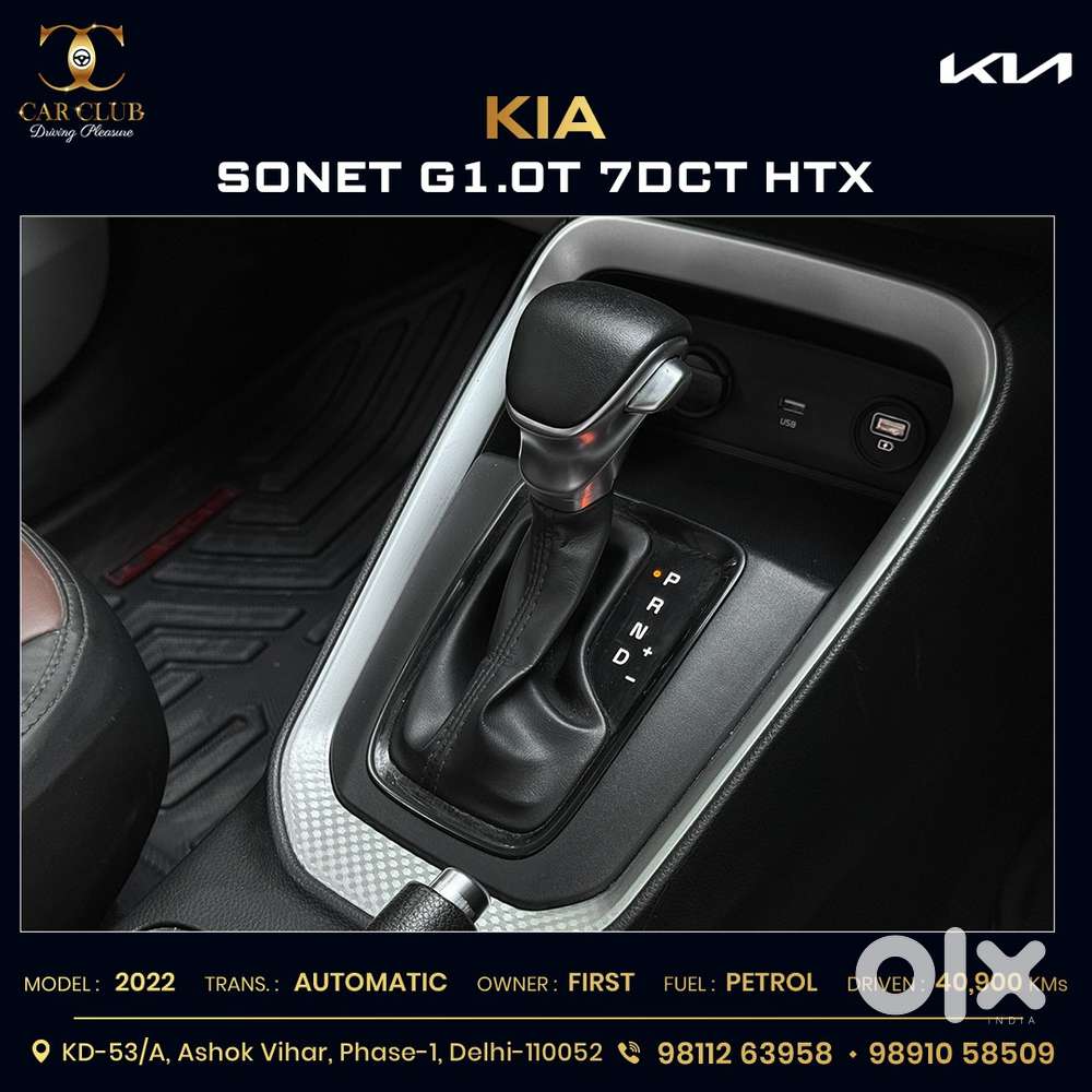 Kia Sonet 1.0 Htx Dct Anniversary Edition, 2022, Petrol