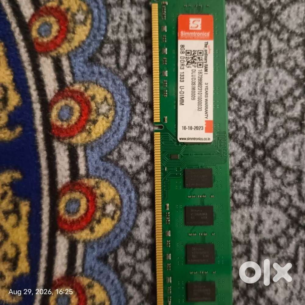 8GB DDR3 Desktop RAM – Working Condition
