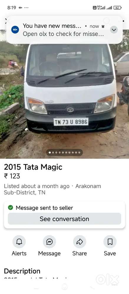 Tata Magic 2015 Sale