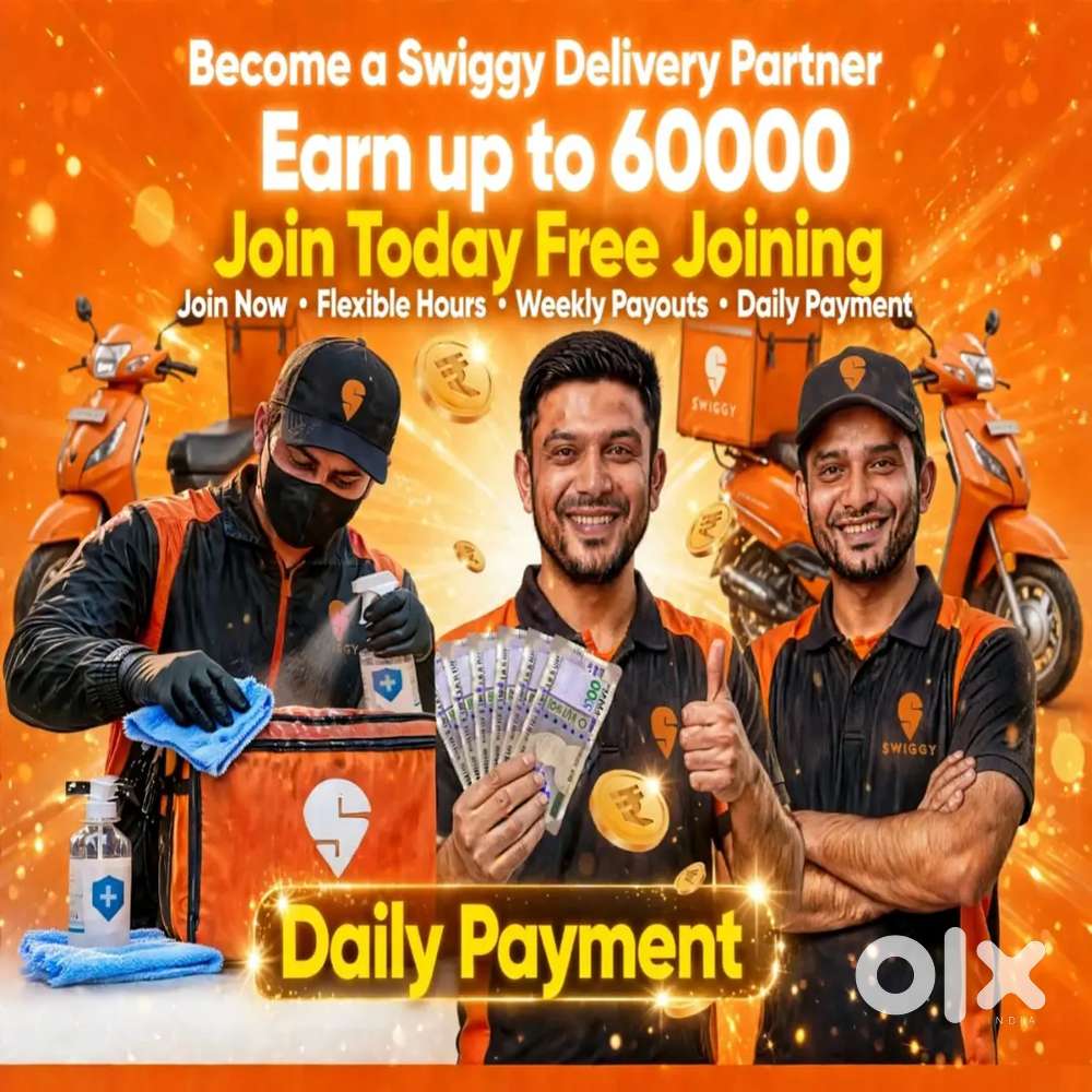 Swiggy Food Delivery Job Swiggy I Delivery boy Part Time_ Full Time  J