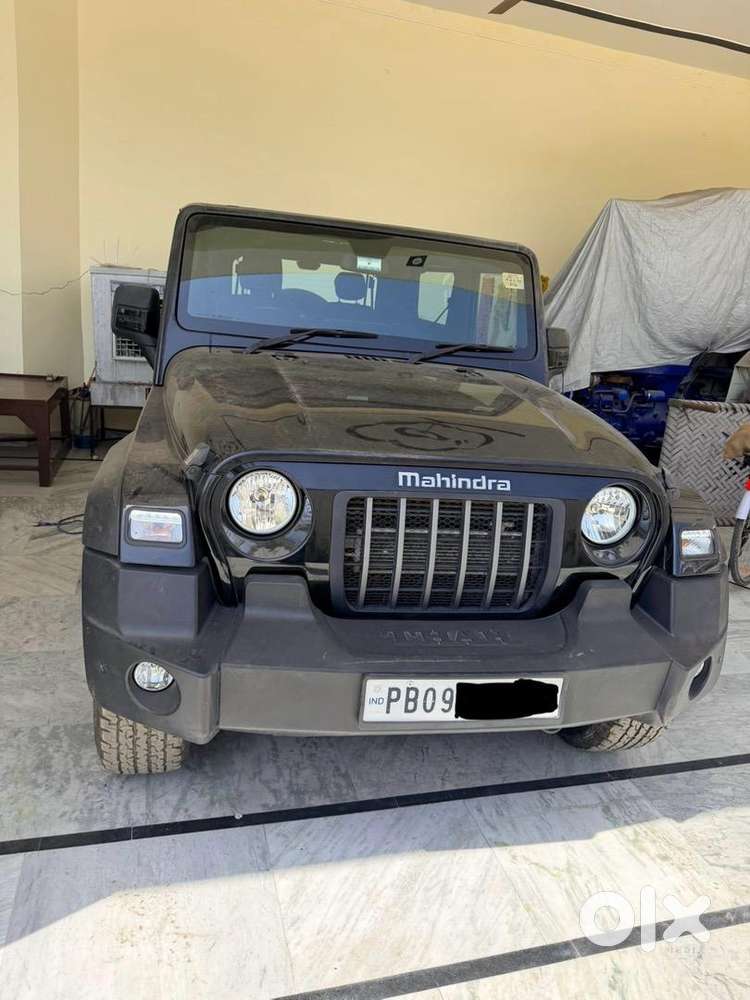 Mahindra Diesel Thar At Black Colour