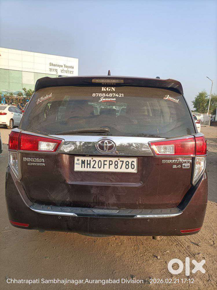 Toyota Innova Crysta 2.4 G Mt, 2020, Diesel