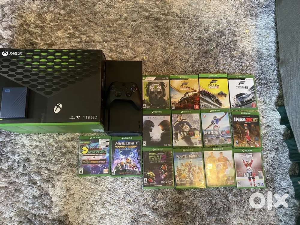 Microsoft Xbox Series X 1TB PLUS 5TB PASSPORT GAME BUNDLE FORZA