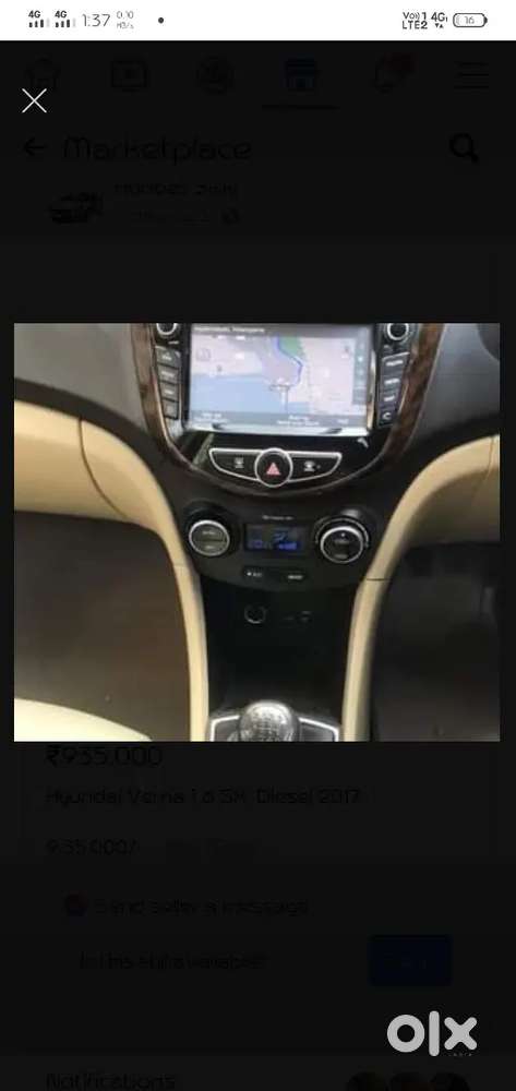 Hyundai Verna 2016 Petrol 80000 Km Driven