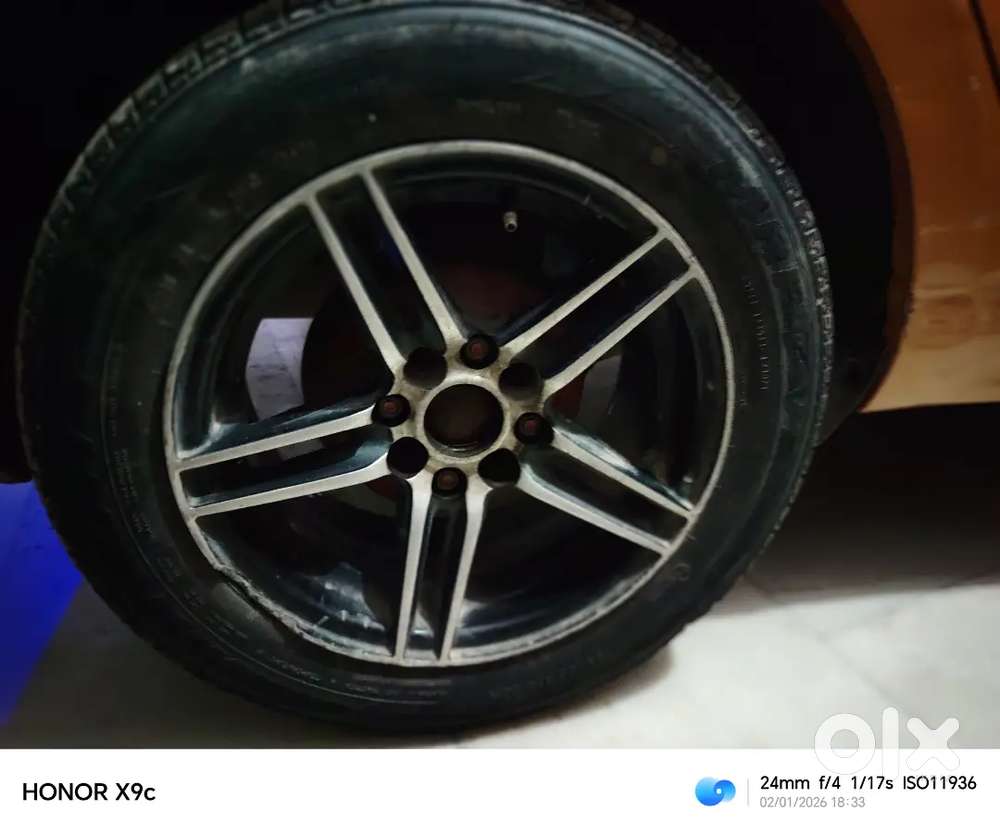 2019 Cng On Paper Dimond Cut Alloy Wheel Xz Model