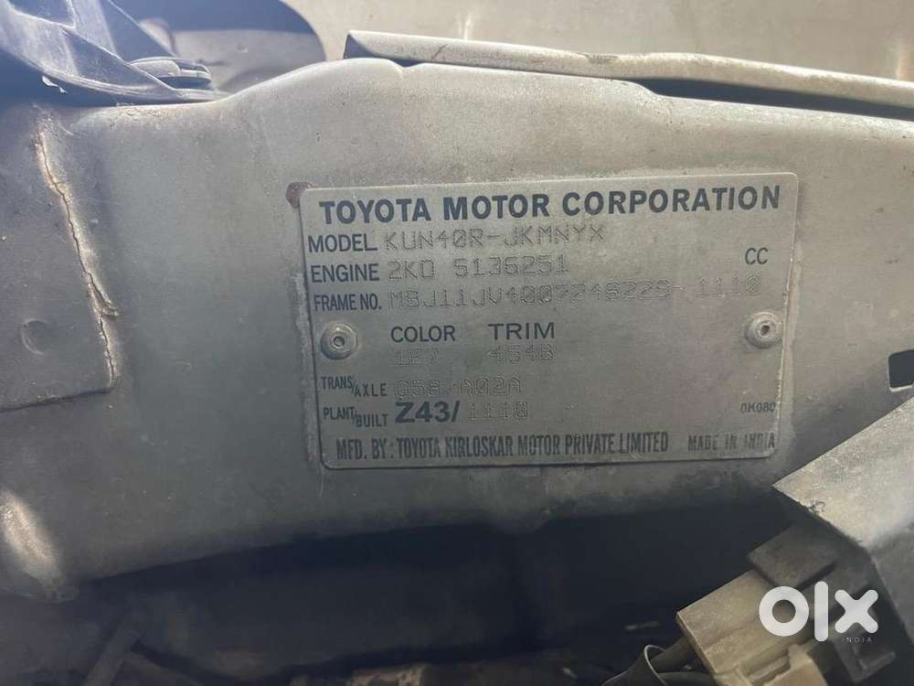 Toyota Innova 2011 Diesel 327000 Km Driven