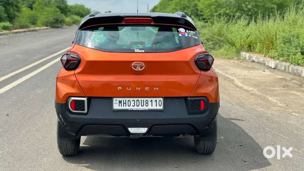2021 Tata Punch Adventure Amt (orange)