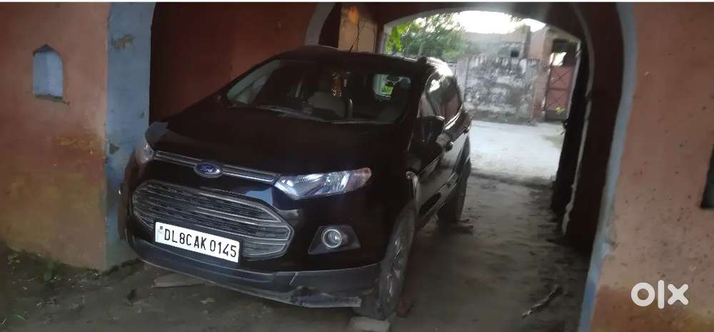 Automatic Ford Ecosport 2015 Car With Front Both New Tyres Cng Fitted