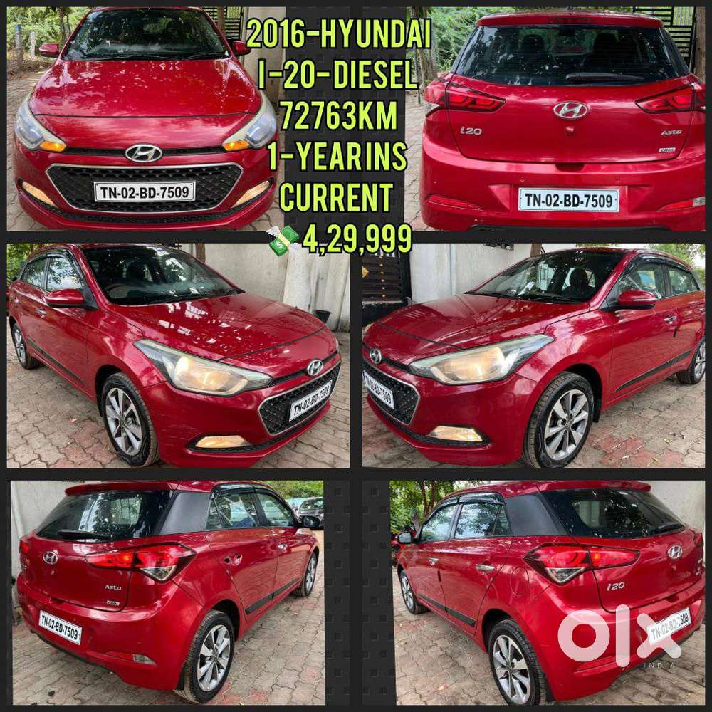 Hyundai I20 Diesel Asta, 2016, Diesel