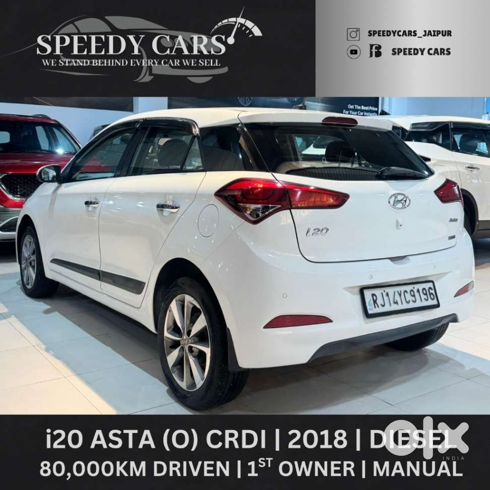 Hyundai Elite I20 Asta 1.2 (o), 2018, Diesel