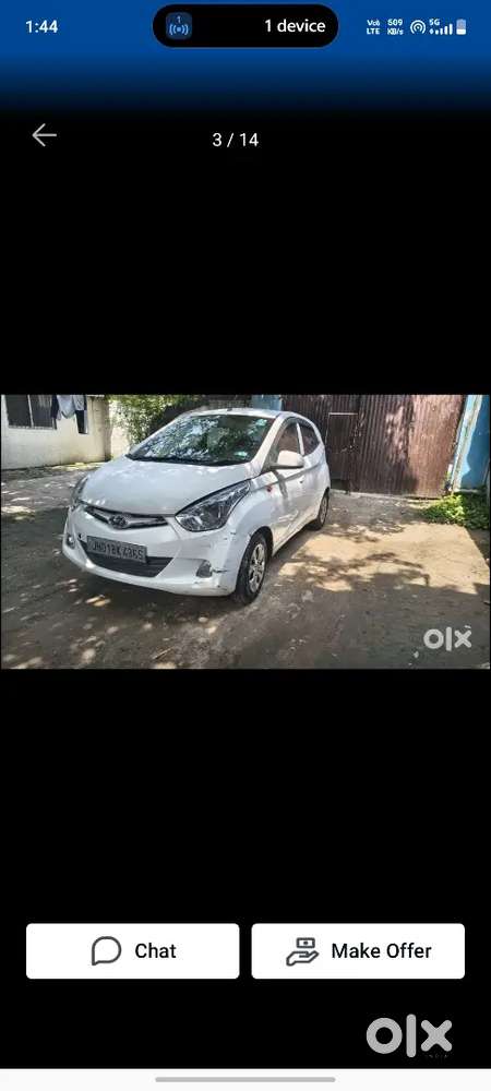 Hyundai Eon Era+ Petrol 2015 Urgent Money Problem