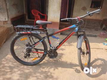 Urban terrain ut 2000 mountain bike with cycle carrier Bicycles
