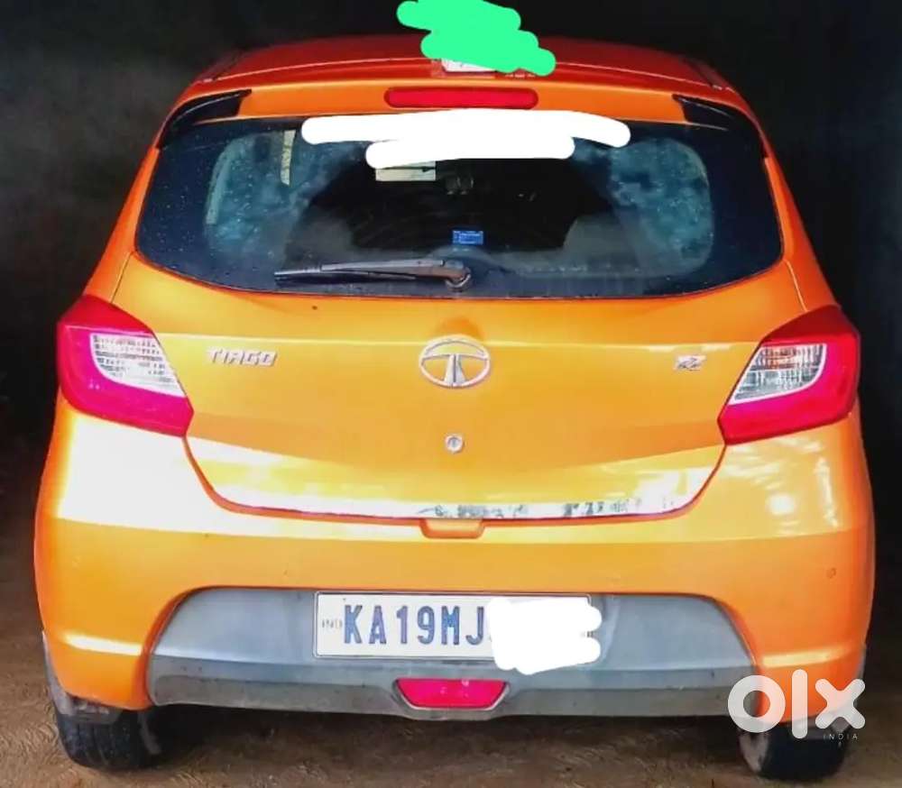Tata Tiago Xz Manual Transmission Sunburst Orange Colour, 2018 Petrol