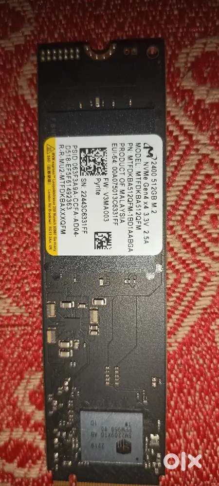 Micron NVMe SSD