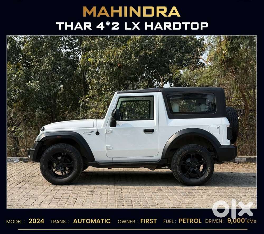 Mahindra Thar Lx Hard Top Petrol At Rwd, 2024, Petrol