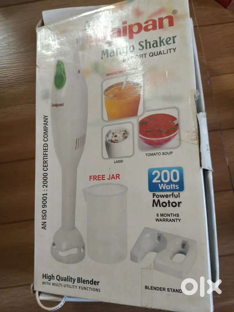 Hand blender with jar and blend stand