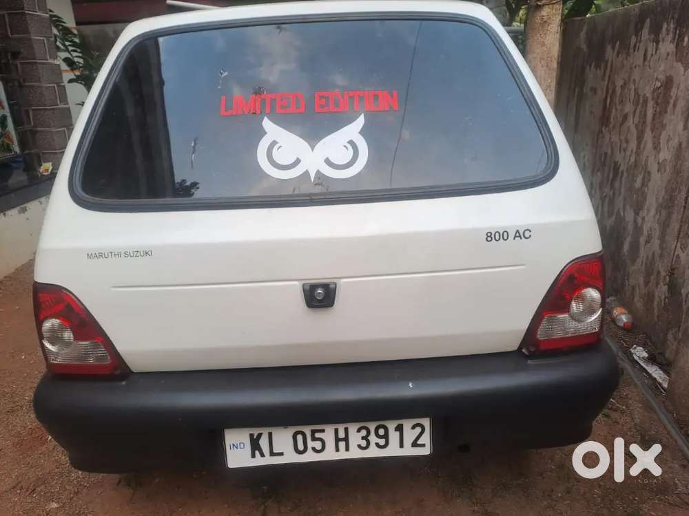 Maruti 800 Ac.  2029 Paper Clear.   Child Ac.  Tyre Above 80%