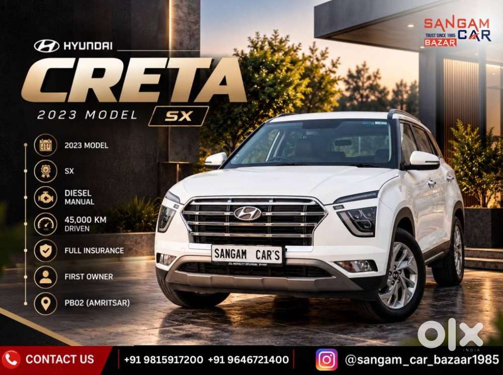 Hyundai Creta 1.5 Crdi Sx, 2023, Diesel