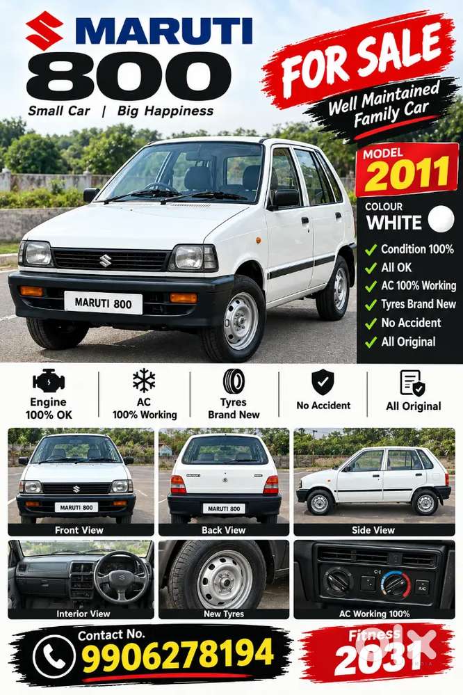 Maruti Suzuki 800 Petrol 2011