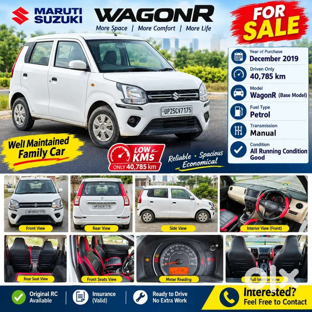 Maruti Wagon R Lxi 2019