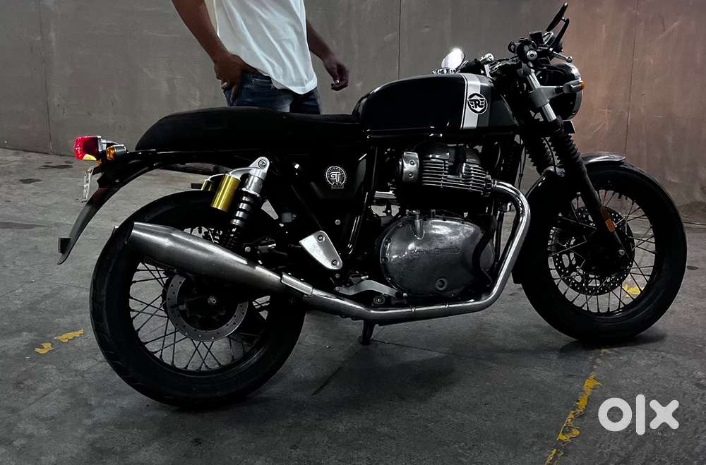 Red rooster Exhaust - matt finish. Gt 650/ interceptor 650