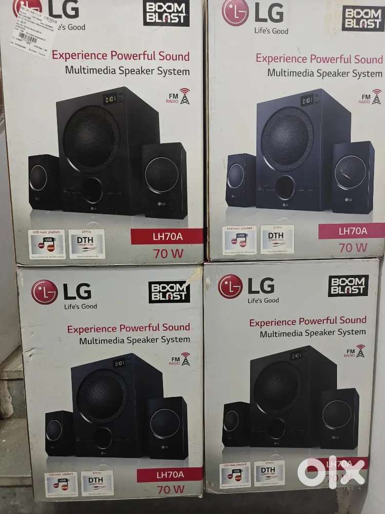 Lg 2.1 music system Sealed pack Fix price Read details before msg me