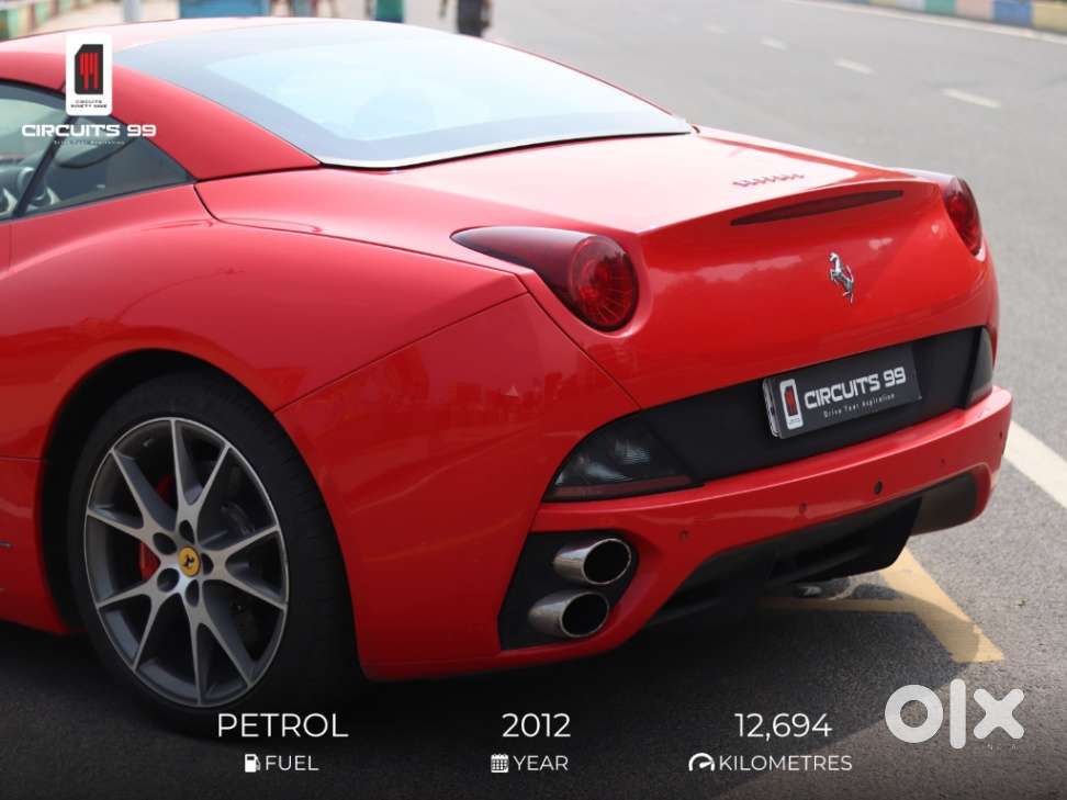 Ferrari California Convertible, 2012, Petrol