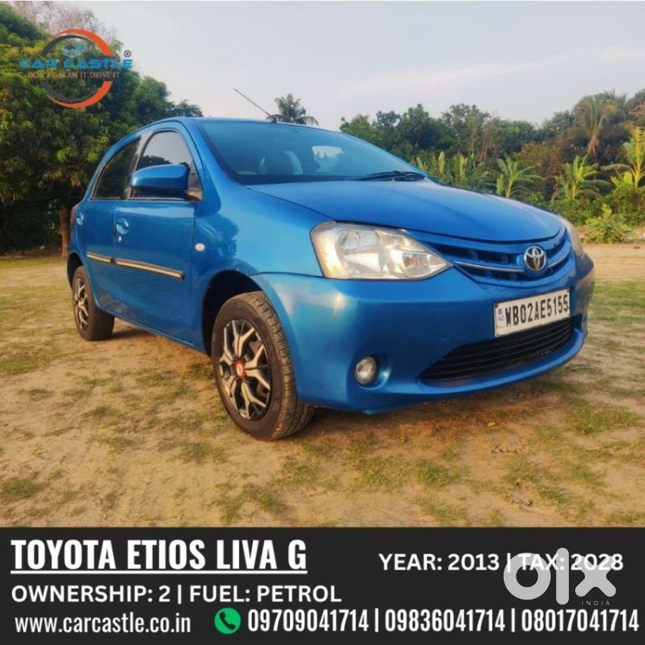 Toyota Etios Liva G Exclusive, 2013, Petrol