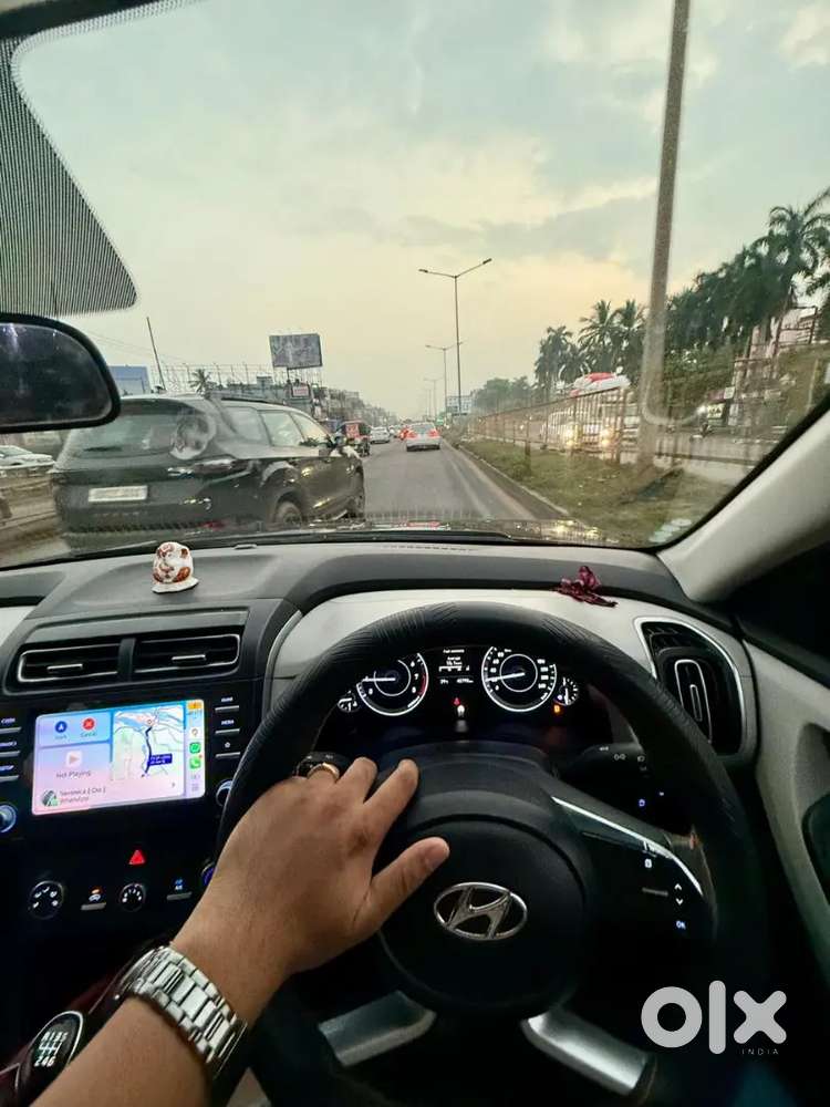 Black Hyundai Creta Petrol 2023 In A Very New Condition