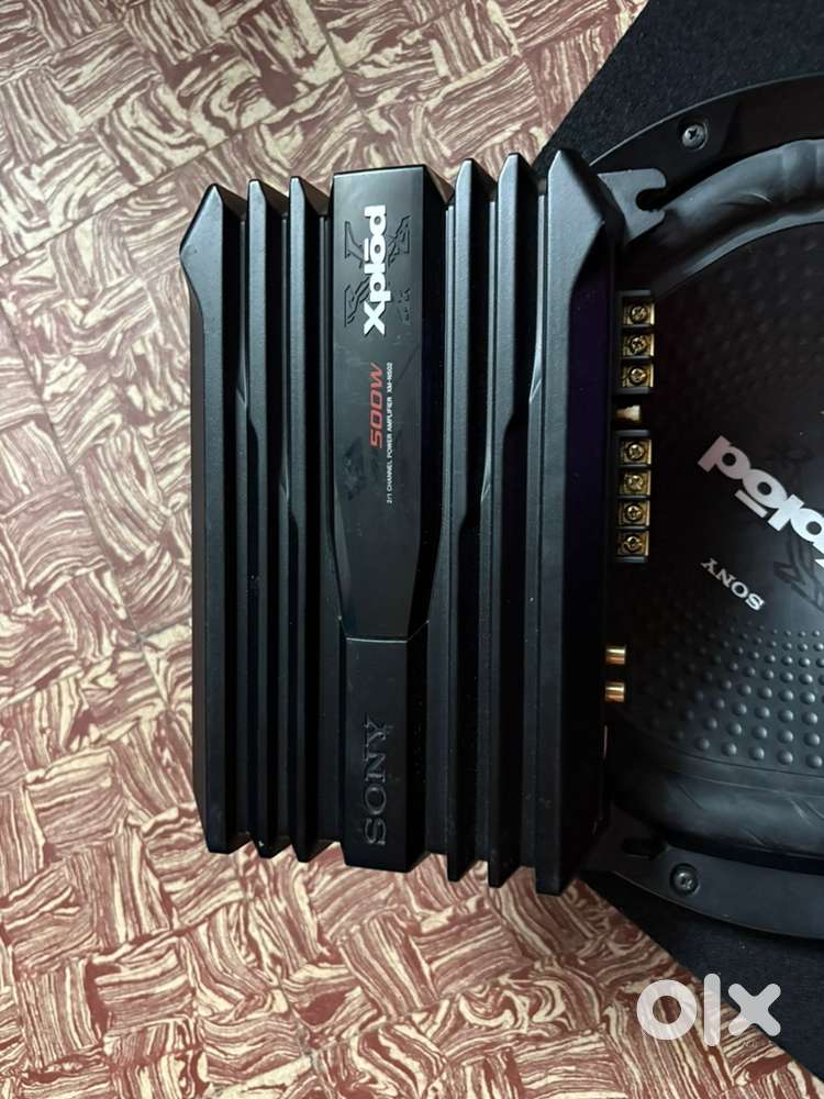 Sony Amplifier with woofer
