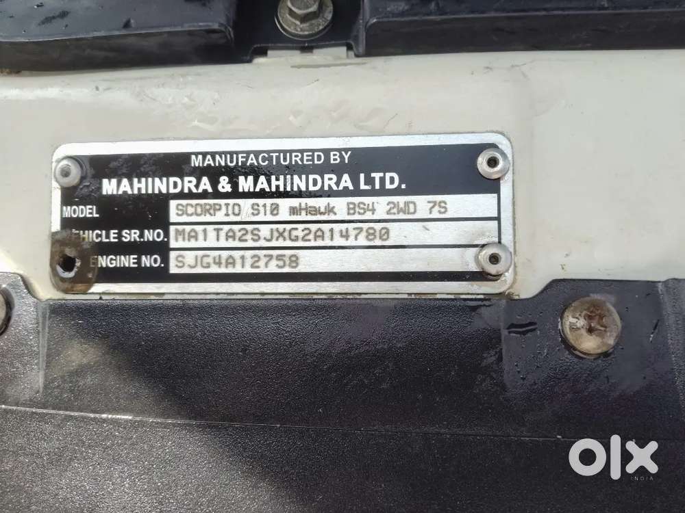 Mahindra Scorpio 2.2 4wd 2016
