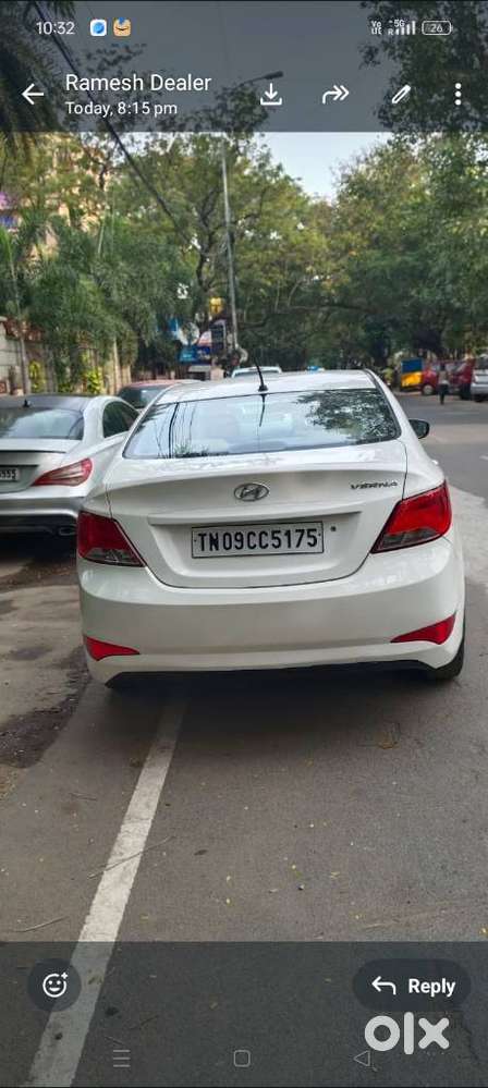 Hyundai Verna 2016-2017 1.6 Sx Vtvt, 2016, Petrol