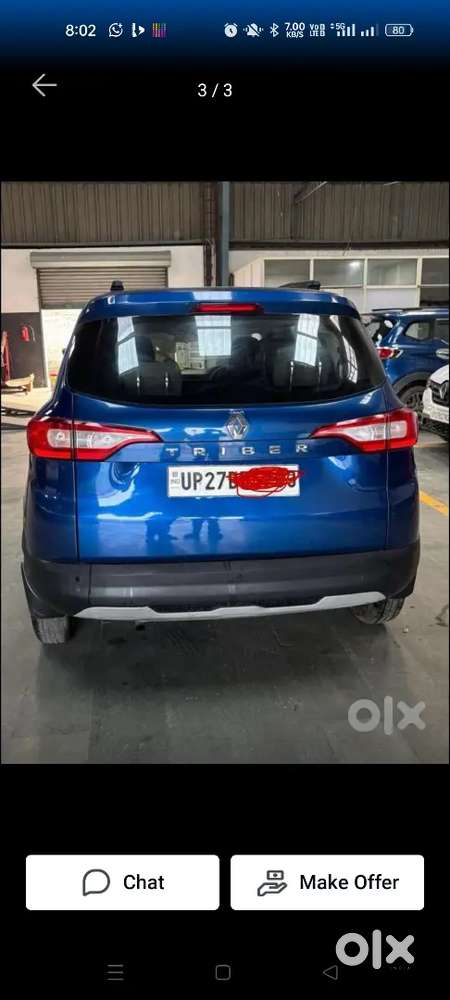 Renault Triber 1.0 Rxz 2021 Dual Tone