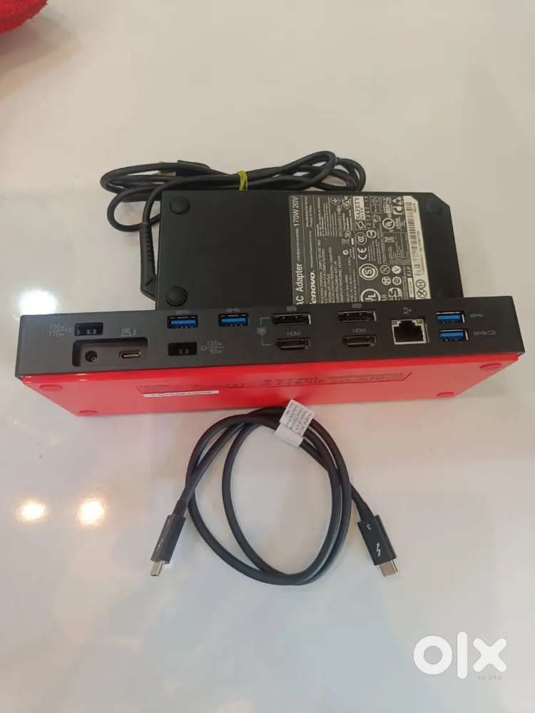 Lenovo ThinkPad Docking Station Thunderbolt 3( New price 20,999)