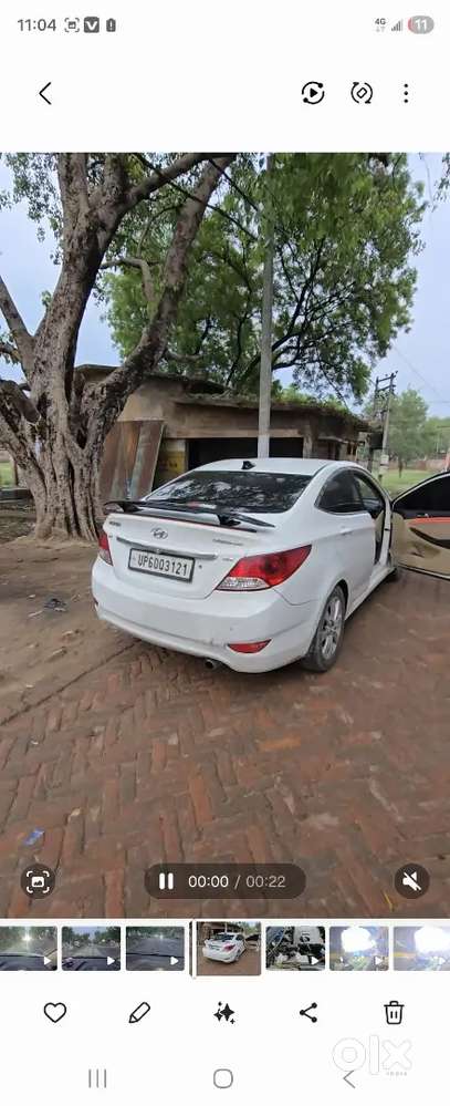 Hyundai Verna Diesel 2011 H Gadi Ekdm Fresh Gadi Me Koi Bhi Kaam Nhi H