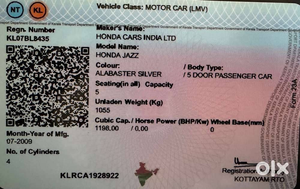 Honda Jazz Sv Mt I-vtec, 2009, Petrol