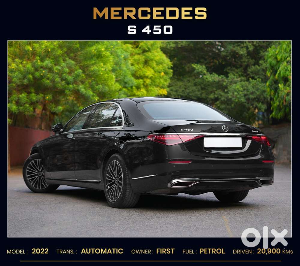Mercedes-benz S-class S 450 4matic, 2022, Petrol