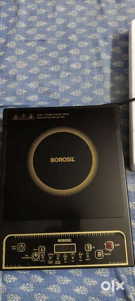 BOROSIL 1600W Induction Cooktop Touch Panel [Brand New] 2025