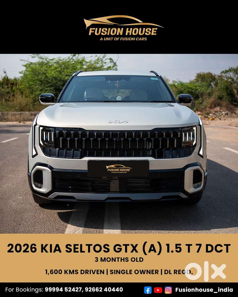Kia Seltos Gtx Plus 1.5 Turbo Petrol Dct, 2026, Petrol