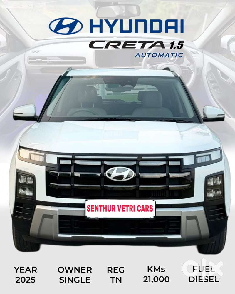 Hyundai Creta 1.5 Crdi Sx, 2025, Diesel