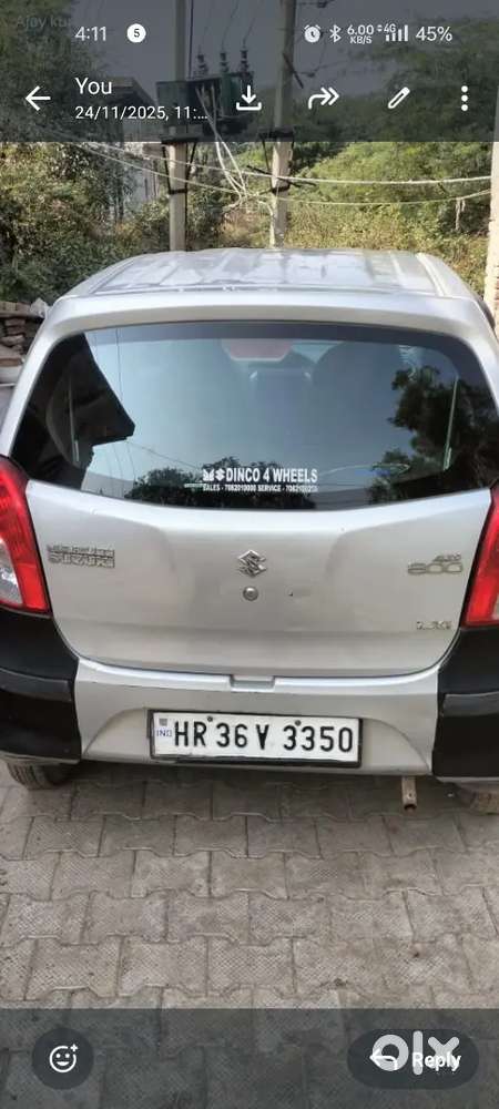 Maruti Suzuki Alto 800 2013