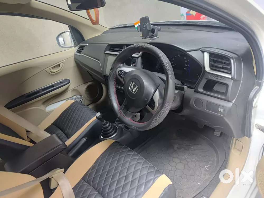 A Car Is In Good Condition 2017 Model Honda Brio