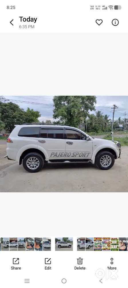 Mitsubishi Pajero Sfx 4x4 2014